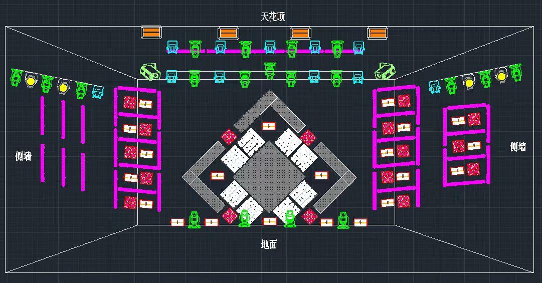 专业直播间灯光效果案例